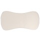 Ergonomic Piqué Crib Pillow Beige