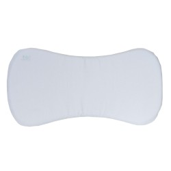 Ergonomic cuppiece pillow Piqué Celeste