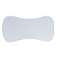 Ergonomic cuppiece pillow Piqué Celeste