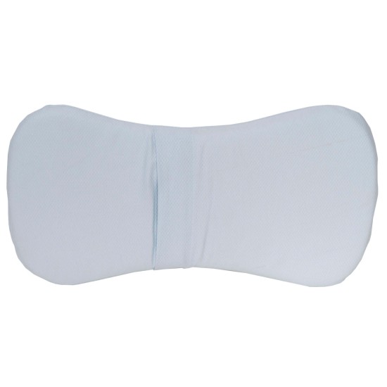Ergonomic cuppiece pillow Piqué Celeste