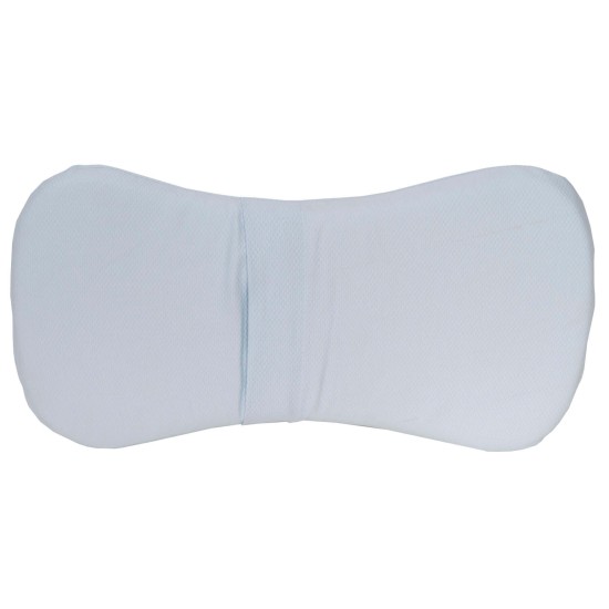 Almohada Ergonómica de Cuna Piqué Celeste