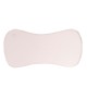 Ergonomic Pink Piqué Crib Pillow