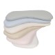 Ergonomic Crib Pillow Piqué Sand