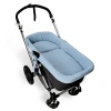 Three-Piece Blue Muslin Carrycot Set