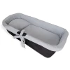 Set Capazo Tres Piezas Muselina Gris Set Capazo Tres Piezas Muselina Gris