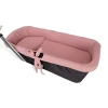 Conjunto de três peças de musselina rosa para alcofa