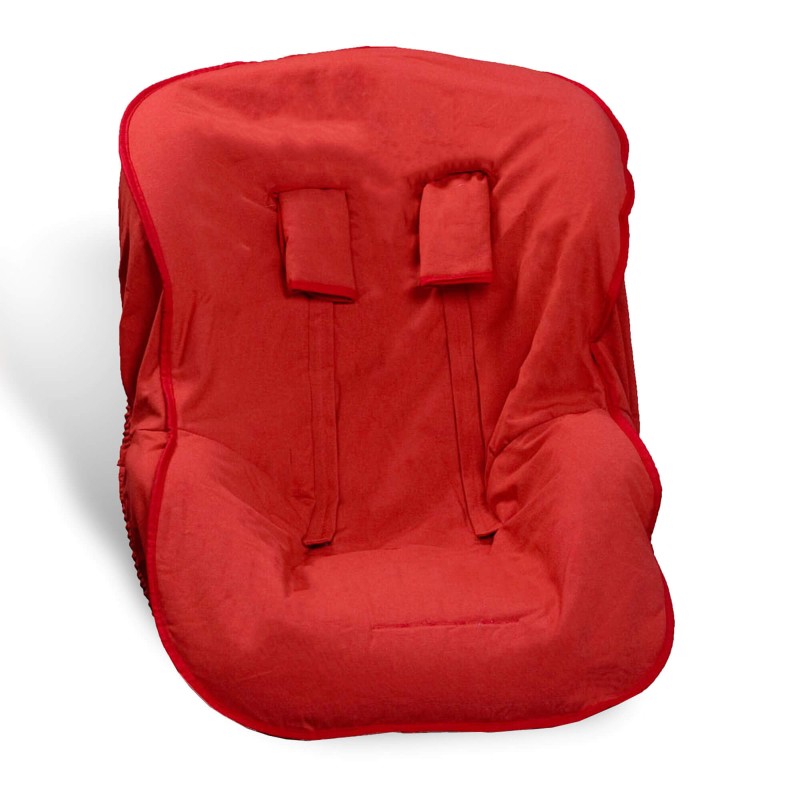 Funda Auto Lisa Roja