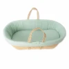 Panier en mousseline verte Panier en mousseline verte