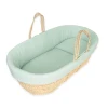 Panier en mousseline verte Panier en mousseline verte