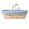 Cesta de musselina azul Cesta de musselina azul
