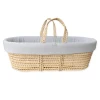 Grey Muslin Basket Grey Muslin Basket