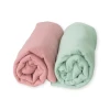 Lote de musselina verde/rosa Lote de musselina verde/rosa