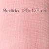 Lote de musselina verde/rosa Lote de musselina verde/rosa
