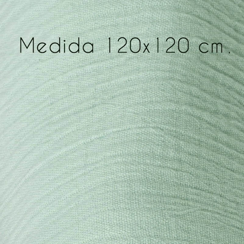 Lote de musselina verde/rosa Lote de musselina verde/rosa