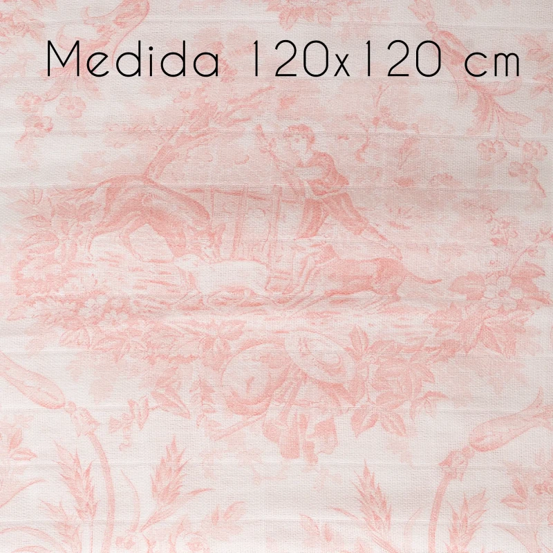 Beige/Pink Toile Muslin Lot Beige/Pink Toile Muslin Lot