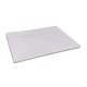 100% Cotton Fitted Sheet, Adjustable with Elastic Bands (White, Cot 60 x 120)