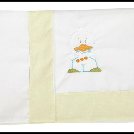 Set of crib sheets 60 x 120 Duckling
