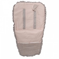 Bugaboo Dots Pink seat cover