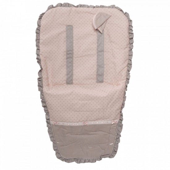 Bugaboo Dots Pink seat cover
