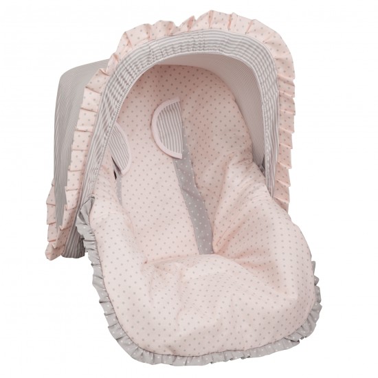 Pink Dots Baby Carrier Cover