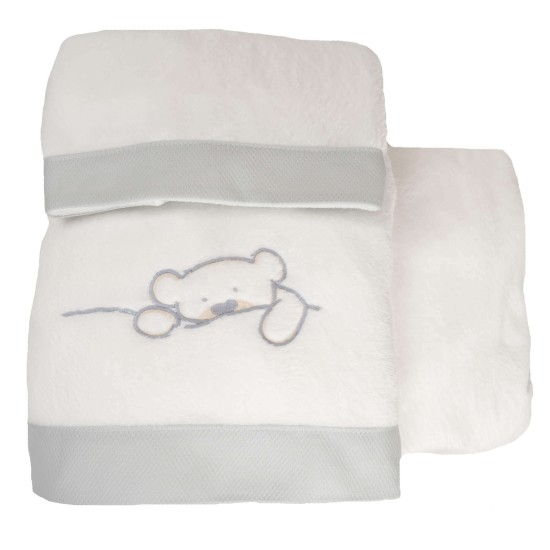 Set Coralina Mini Crib Sheets 50 x 80 Sweet Bear
