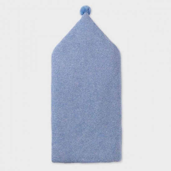Tricot Bag Baby Carrycot Blue Ice