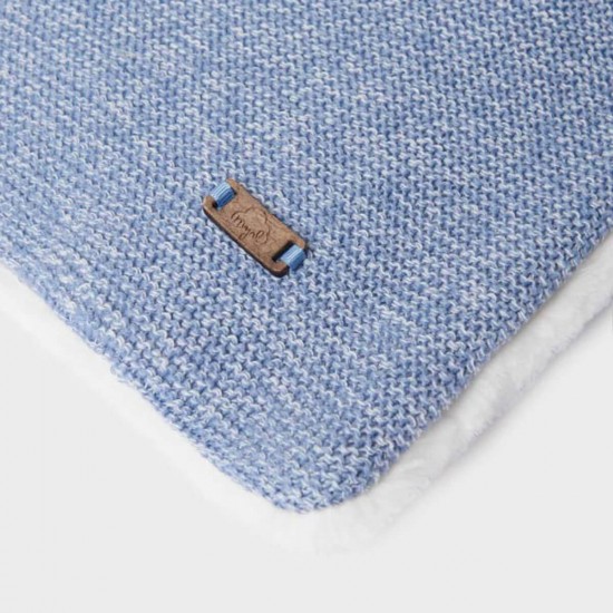 Tricot Bag Baby Carrycot Blue Ice