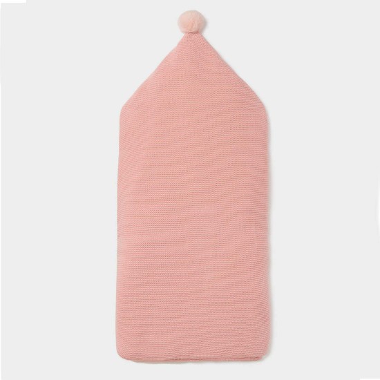 Tricot Bag Baby Carrycot Rosee