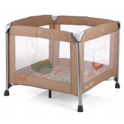 Parque-cuna de viaje Room and Play Safari de Be Cool