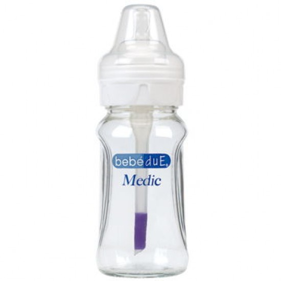 Baby bottle Due Medic 140/160 ml GLASS