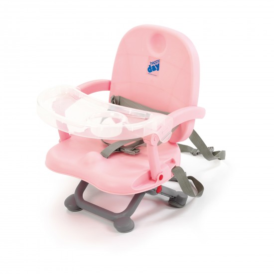 Asiento trona portatil TRAVESÍA Rosa|Originalbaby Asiento trona portatil TRAVESÍA Rosa