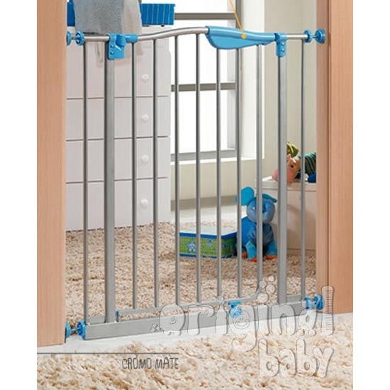 Barrera de seguridad de metal para puerta modelo Jim|Originalbaby Barrera de seguridad de metal para puerta modelo Jim