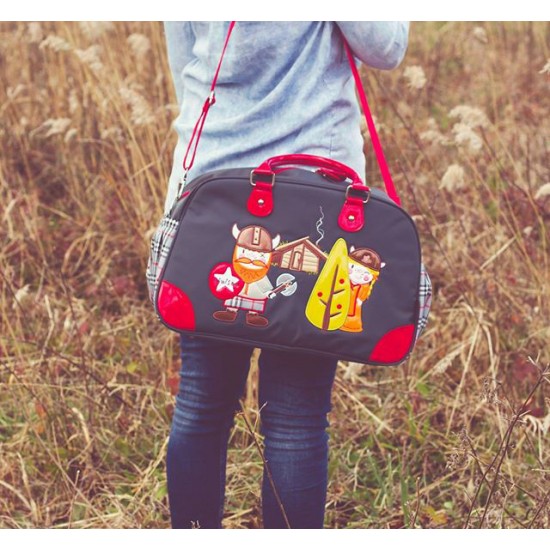 Bolso Maternal + Cambiador The Vikings de Kiwisac|Originalbaby Bolso Maternal + Cambiador The Vikings de Kiwisac