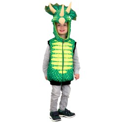 Chaleco disfraz Dinosaurio Triceratops