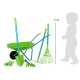 LARGE GARDEN SET WITH WHEELBARROW