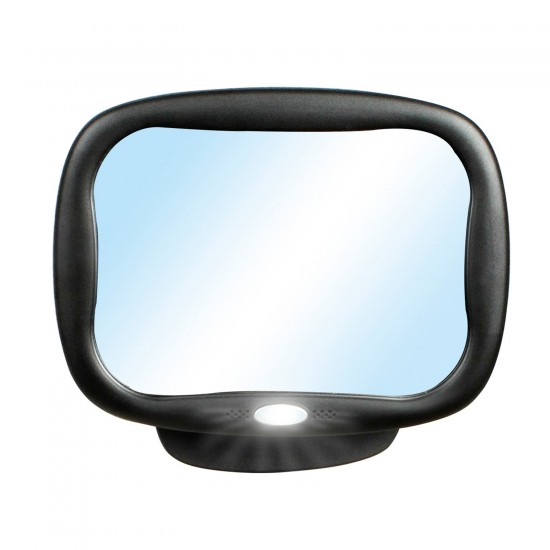 Espejo de seguridad para automóvil 360º con luz LED de Innovaciones MS|Originalbaby Espejo de seguridad para automóvil 360º con luz LED de Innovaciones MS
