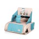Trona elevador Booster bag azul y beige de MS|Originalbaby Trona elevador Booster bag azul y beige de MS