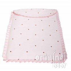 Lucia Choco coverlet pink car