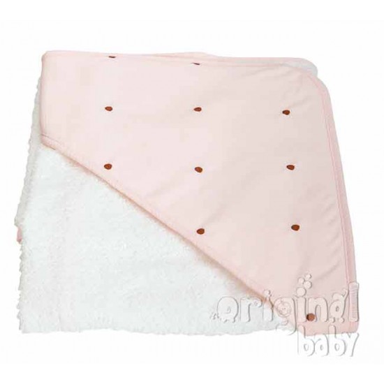 capa de baño Lucía Choco rosa|Originalbaby capa de baño Lucía Choco rosa