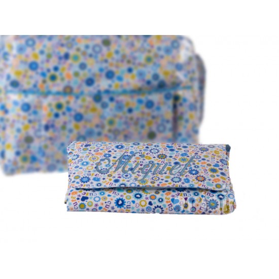 Vestidor Plastificado Primavera Azul|Originalbaby Vestidor Plastificado Primavera Azul