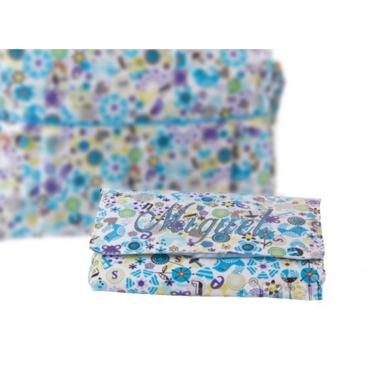 Vestidor Plastificado Mariquitas Azul|Originalbaby Vestidor Plastificado Mariquitas Azul
