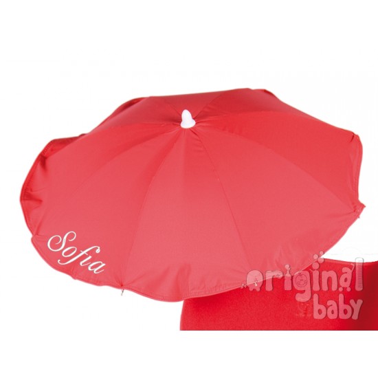Sombrilla Silla Sencilla Rojo|Originalbaby Sombrilla Silla Sencilla Rojo