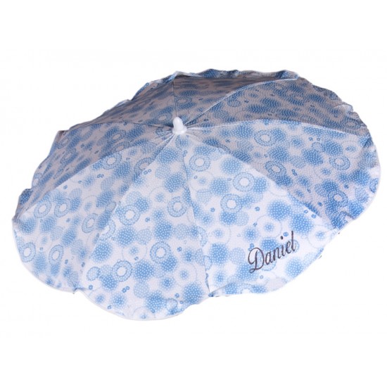 Sombrilla Bebe Topos Celeste|Originalbaby Sombrilla Bebe Topos Celeste