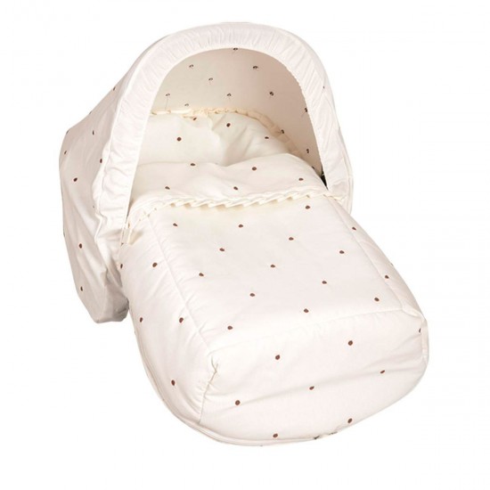 Saco Porta bebé con capota de regalo Bodoque Beige|Originalbaby Saco Porta bebé con capota de regalo Bodoque Beige