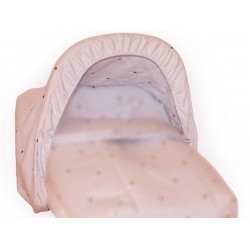 Pink baby carrier hood bodoque