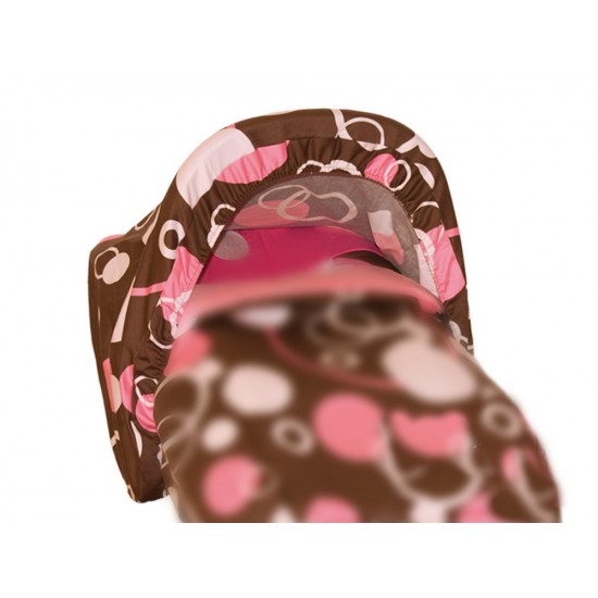 Toldo-Capota Porta bebé Copos Rosa|Originalbaby Toldo-Capota Porta bebé Copos Rosa