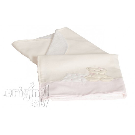 Arrullo Toquilla de bebé modelo Beba Rosa 20|Originalbaby Arrullo Toquilla de bebé modelo Beba Rosa 20