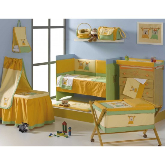 Juego Sabanas mini cuna 3 piezas Pinzas 16.|Originalbaby Juego Sabanas mini cuna 3 piezas Pinzas 16.
