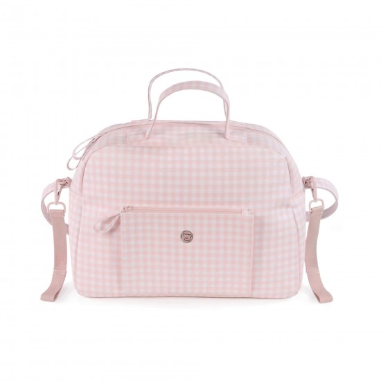 Together Pink/White Basket Bag