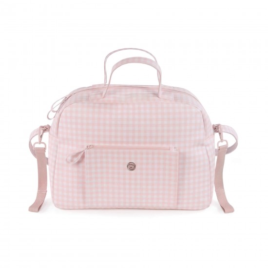 Bolsa Canastilla Together Rosa/Blanco